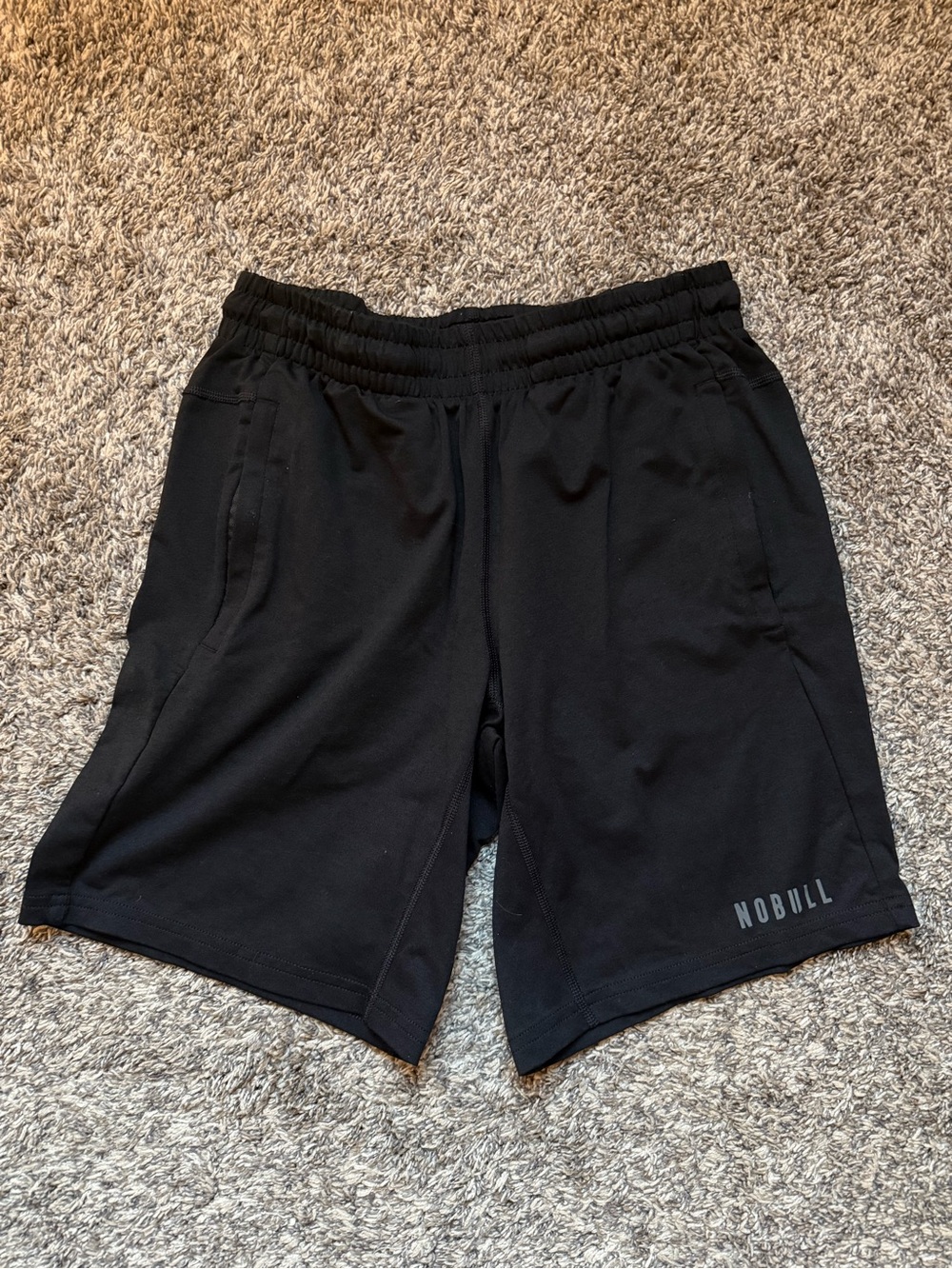 NOBULL Men's Black Athletic Training Shorts
